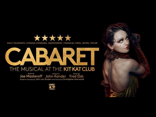 A poster for Cabaret, a show at the Playhouse Theatre