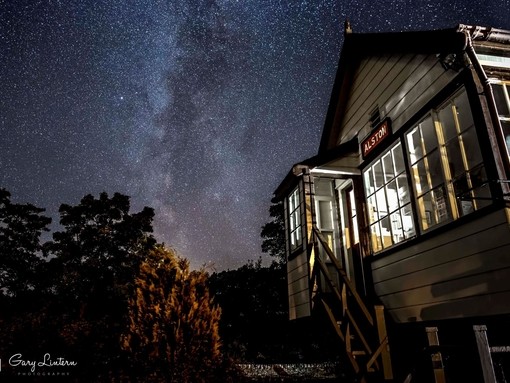 The night sky over the North Pennines