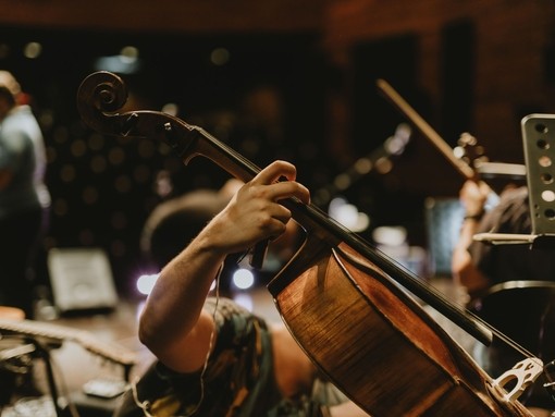 People Playing Guitar At Music Concert
